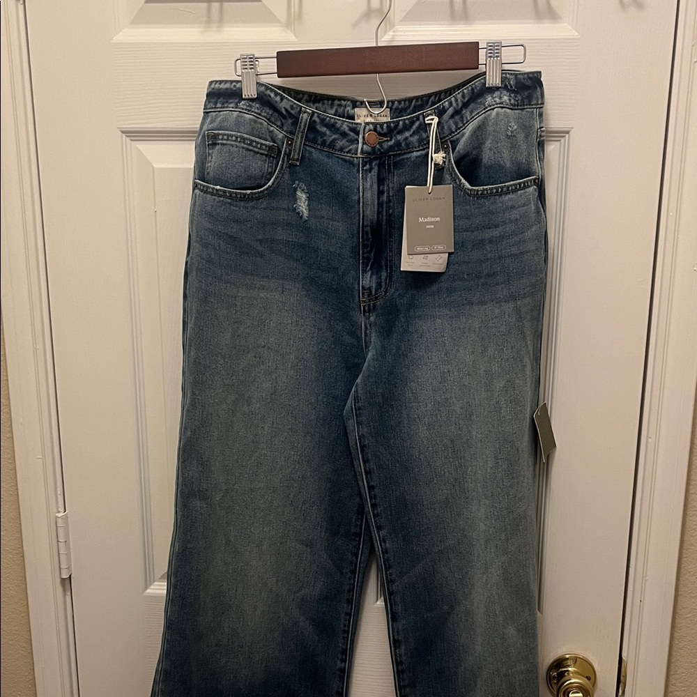 Olivers Dark Blue Straight Leg Jeans